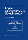 Buchcover Biotechnology for Fuels and Chemicals