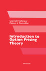Buchcover Introduction to Option Pricing Theory