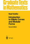 Buchcover Introduction to Elliptic Curves and Modular Forms