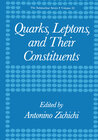 Buchcover Quarks, Leptons, and Their Constituents