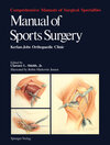 Buchcover Manual of Sports Surgery