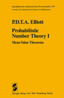 Buchcover Probabilistic Number Theory I