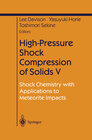 Buchcover High-Pressure Shock Compression of Solids V