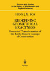 Buchcover Redefining Geometrical Exactness