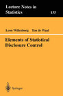 Buchcover Elements of Statistical Disclosure Control