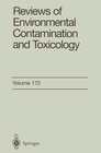 Buchcover Reviews of Environmental Contamination and Toxicology