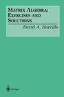 Buchcover Matrix Algebra: Exercises and Solutions