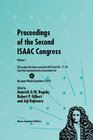 Buchcover Proceedings of the Second ISAAC Congress