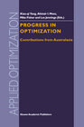 Buchcover Progress in Optimization