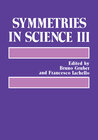 Buchcover Symmetries in Science III