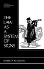 Buchcover The Law as a System of Signs