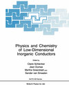 Buchcover Physics and Chemistry of Low-Dimensional Inorganic Conductors
