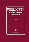 Buchcover Energy Function Analysis for Power System Stability