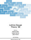 Buchcover Lattice Gauge Theory ’86