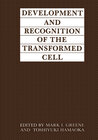 Buchcover Development and Recognition of the Transformed Cell