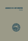 Buchcover Advances in X-Ray Analysis