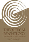 Buchcover Theoretical Psychology
