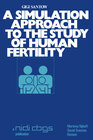 Buchcover A simulation approach to the study of human fertility
