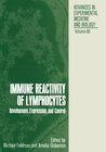 Buchcover Immune Reactivity of Lymphocytes