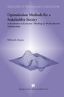 Buchcover Optimization Methods for a Stakeholder Society