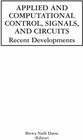 Buchcover Applied and Computational Control, Signals, and Circuits