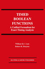 Buchcover Timed Boolean Functions