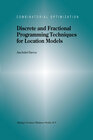 Buchcover Discrete and Fractional Programming Techniques for Location Models