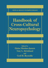 Buchcover Handbook of Cross-Cultural Neuropsychology