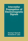 Buchcover Interstellar Propagation of Electromagnetic Signals