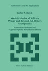 Buchcover Weakly Nonlocal Solitary Waves and Beyond-All-Orders Asymptotics