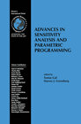 Buchcover Advances in Sensitivity Analysis and Parametric Programming