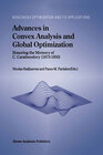 Buchcover Advances in Convex Analysis and Global Optimization