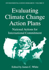 Buchcover Evaluating Climate Chanage Action Plans