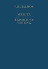 Buchcover Selecta II - Expository Writings