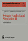 Buchcover Systems Analysis and Simulation II