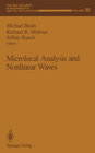 Buchcover Microlocal Analysis and Nonlinear Waves