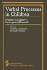Buchcover Verbal Processes in Children