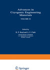 Buchcover Advances in Cryogenic Engineering Materials