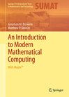 Buchcover An Introduction to Modern Mathematical Computing