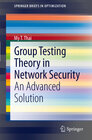 Buchcover Group Testing Theory in Network Security