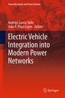 Buchcover Electric Vehicle Integration into Modern Power Networks