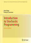 Buchcover Introduction to Stochastic Programming
