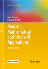 Buchcover Modern Mathematical Statistics with Applications
