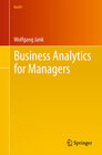 Buchcover Business Analytics for Managers