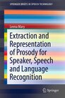 Buchcover Extraction and Representation of Prosody for Speaker, Speech and Language Recognition