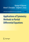 Buchcover Applications of Symmetry Methods to Partial Differential Equations