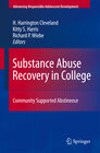 Buchcover Substance Abuse Recovery in College