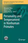 Buchcover Personality and Temperament in Nonhuman Primates
