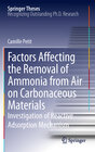 Buchcover Factors Affecting the Removal of Ammonia from Air on Carbonaceous Materials