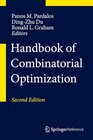 Buchcover Handbook of Combinatorial Optimization, 2 Vols.